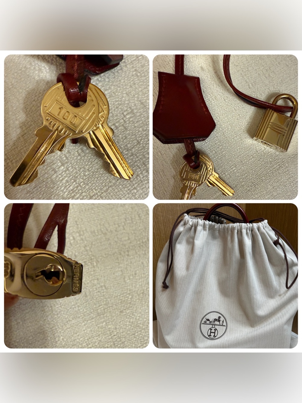 2014 Hermès Birkin 35 – Rouge H Box Calf, Gold-tone Hardware - Picture 11 of 14